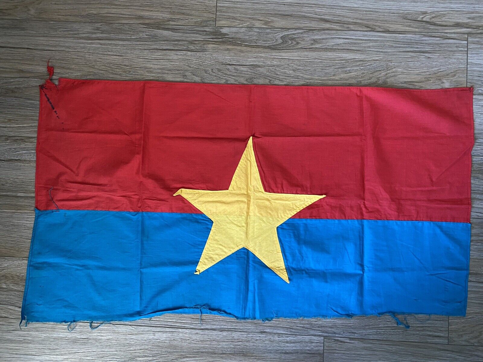Original captured Viet Cong Flag